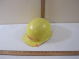 Vintage New York Central System Hard Hat/Safety Helmet, Willson, 11 oz