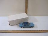 1960 Chevrolet Corvair Two-Tone 4-Door Sedan Blue Promo Model Car with blue interior, 8 oz