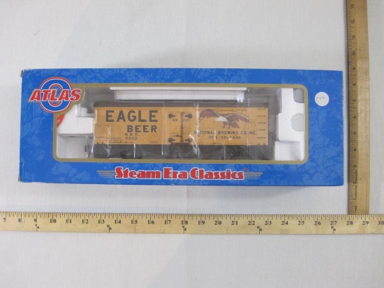 "O" 36' Woodside Refrigerator Car Eagle Beer #2900 (3 Rail), Item #8003-1, Atlas "O" Steam Era