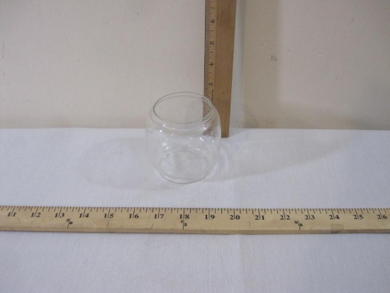 Clear Glass Globe for Lantern, 3 oz