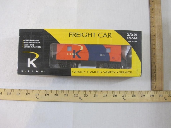 K-Line by Lionel Caboose 6-36607, O/O-27 Gauge, K-Line Electric Trains, new in box, 14 oz