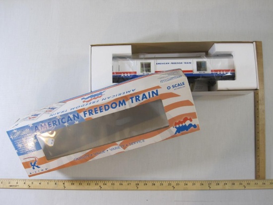 American Freedom Train O Scale Extruded Aluminum Display Car #103 "Growth of the Nation" 1816-1826 &