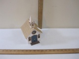 Church Building for Train Display, thin wood and cardboard construction, 5 oz