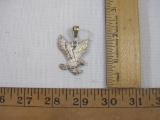 Sterling Silver Eagle Pendant, 7.4 g