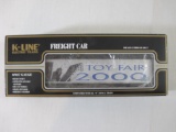K-Line TF (Toy Fair) 2000 Vat Car K675-7401, O/O-27 Gauge, K-Line Electric Trains, new in box, 1 lb