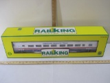 American Freedom 70' Streamlined Passenger Coach Car No 208, Rail King One-Gauge/G-Gauge by MTH