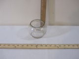 Clear Glass Globe for Adlake Kerosene Lantern, marked Adlake Kero, 7 oz