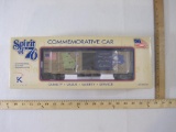 Spirit of '76 Georgia State Boxcar Commemorative O Scale Train Car, K-Line K761-7604, new in box, 1