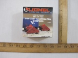 Lionel Set of Two Die-Cast Illuminated Bumpers 6-2283, O & O27 Gauge, new in box, 12 oz