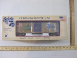 Spirit of '76 Pennsylvania State Boxcar Commemorative O Scale Train Car, K-Line K761-7602, new in