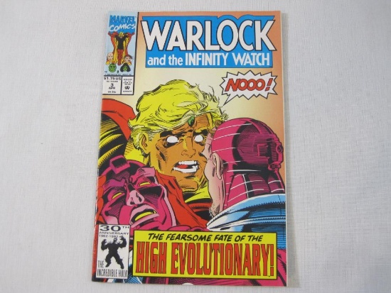 Warlock and the Infinity Watch Comic Book No. 3, April 1992, Marvel Comics, 3 oz