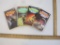 Four Richard Avery Science Fiction Books including The Venom of Argus (1976), The War Games of Zelos
