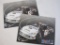 Two Ryan Newman 2002 NASCAR Winston Cup Raybestos Rookie of the Year Promo Cards, 2 oz