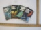 Four Arthur C Clarke Science Fiction Books including Expedition to Earth (1966), Earthlight (1966),