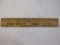 Vintage LaFrance Garage Co Advertising Ruler, Elmira NY Williamsport PA Lock Haven PA, 1 oz