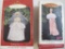 Two Hallmark Keepsake Barbie Ornaments including Barbie Featuring the Enchanted Evening Barbie Doll