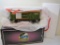 MTH Tinplate Traditions No 500 Standard Gauge Cattle Car Item No. 10-1087 Green and Orange with