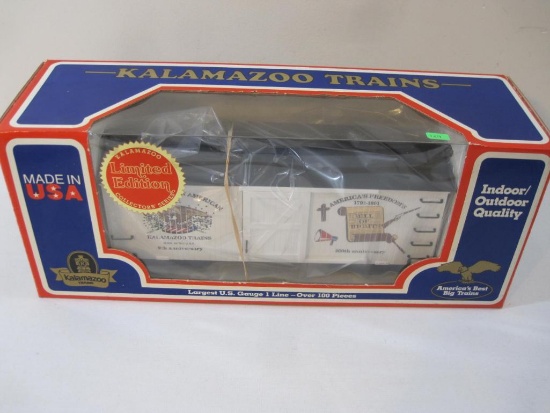 Kalamazoo Anniversary Special Limited Edition Box Car, 1872-5-91, Kalamazoo Toy Train Works 9th