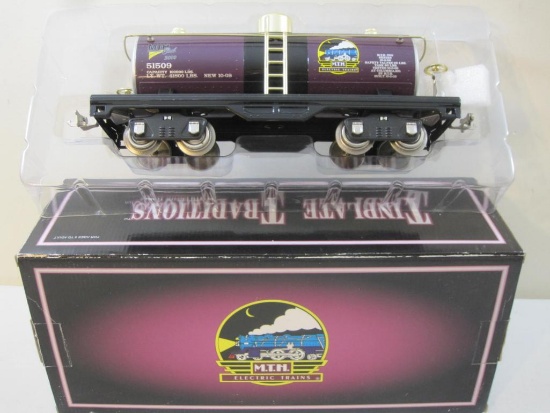 MTH Tinplate Traditions No 515 Standard Gauge Tank Car MTHRRC Item No. 10-2238, in original box, MTH
