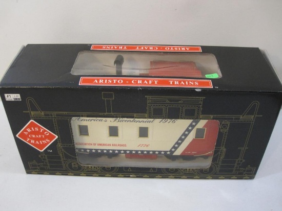 Aristo Craft Trains Steel/Long Caboose America/R-W-B America's Bicentennial 1976, ART-42176, #1