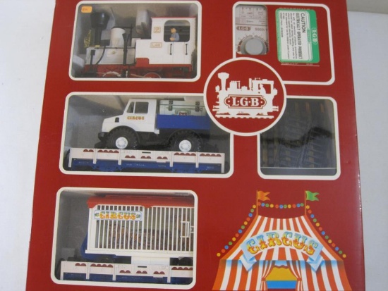 LGB Circus Set 21988, G Scale, Lehmann Gross Bahn, in original box, 16 lbs