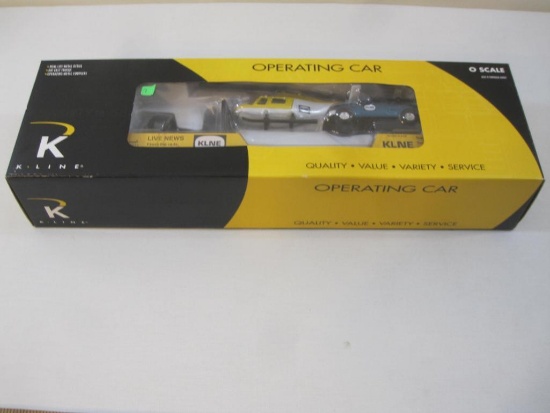 K-Line TV Operating Camera Car with Surveillance Camera, Truck, Helicopter K705-7402, O Scale, new