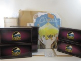 MTH Ives 6-Car Circus Set 10-1125 Standard Gauge, new in original boxes, 10-1125A Free Standing