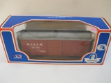 Kalamazoo Red D&RGW Box Car 1872-6, G Scale, Denver & Rio Grande Western, in original box, Kalamazoo