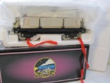 MTH Tinplate Traditions No 211 Flat Car Standard Gauge Item No. 10-1071 Black with Nickel Trim, in