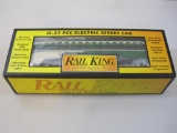 Rail King San Francisco PCC Electric Street Car with Proto Sound Item No. 30-2504-1, O-27 Gauge, new