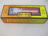 Rail King American Grain PS-2 Discharge Hopper Car Item No. 30-75149, O Scale, new in box, MTH