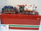 LGB Wilson Bros Circus 2-6-0 Steam Locomotive and Tender 22191, G Scale, new in box, Lehmann Gross