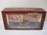 Bachmann Big Haulers 'G' Flat with Tableau Wagon #2, Emmett Kelly Jr Circus, 92706, new in box, G
