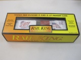 Rail King Fourth of July Boxcar Item No. 30-74497, O Scale, new in box, MTH Electric Trains, 1 lb 6