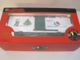 Lionel Large Scale 1996 Lionel Holiday Box Car 8-87015, new in box, 2 lbs 10 oz