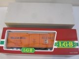 LGB Wilson Bros Circus Limited Edition Ali & Sooti Dancing Bears Box Car, 4067-DG, G Scale, new in