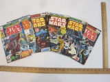 Six Star Wars Comic Books Issues No. 13, 15, 19-22 (July 1978-April 1979) comics have some wear, 10