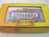 Rail King War Bonds Bump-n-Go Trolley Item No. 30-2582, O Scale, new in box, MTH Electric Trains, 1