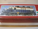 LGB White Pass 110 Diesel Locomotive 2055, G Scale, in original box, Lehmann, 12 lbs