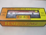 Rail King Burlington Modern Reefer Car Abraham Lincoln Item No. 30-7834, O Scale, new in box, MTH