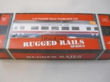 Rail King Rugged Rails Series American Freedom O-27 Streamlined Coach Car Item No. 33-6162, new in