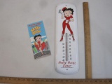 Vintage Metal Betty Boop Diner Thermometer and 99 Little Known Facts About Betty Boop Brochure, 11