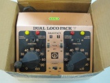 MRC Dual Loco Pack V Heavy Duty Dual Train Control in original box, 5 lbs 11 oz