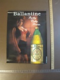 Ballantine Purity, Body, Flavor Beer Poster, 24