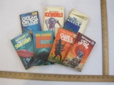 Seven Hal Clement Sci-Fi Books including Ocean on Top, Needle, Iceworld, Star Light, Mission of
