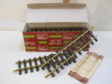 LGB Set of 12 1000 300mm Straight Tracks, in original box, Lehmann Gross Bahn, 5 lbs 8 oz