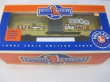 Lionel Trains Large Scale Rolling Stock Large Scale Christmas Boxcar 2000 8-87018, new in box, 3 lbs