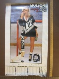 Molson ESPN 2 Hockey Night Poster, approx 35