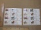 United States 6 cent Christmas Stamps, Scott #1415-1418