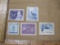 Lot of 1950s Sweden Postage Stamps